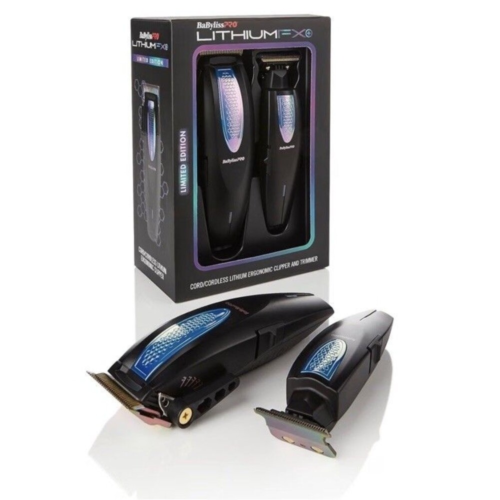 BaBylissPRO LithiumFX+ Ergonomic Clipper & Trimmer Value Set